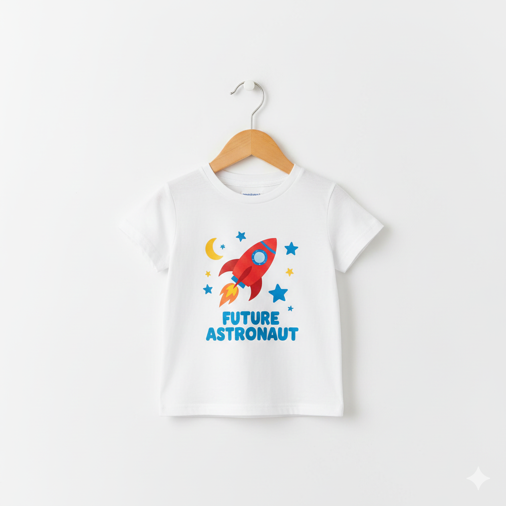 White Graphic T-Shirt